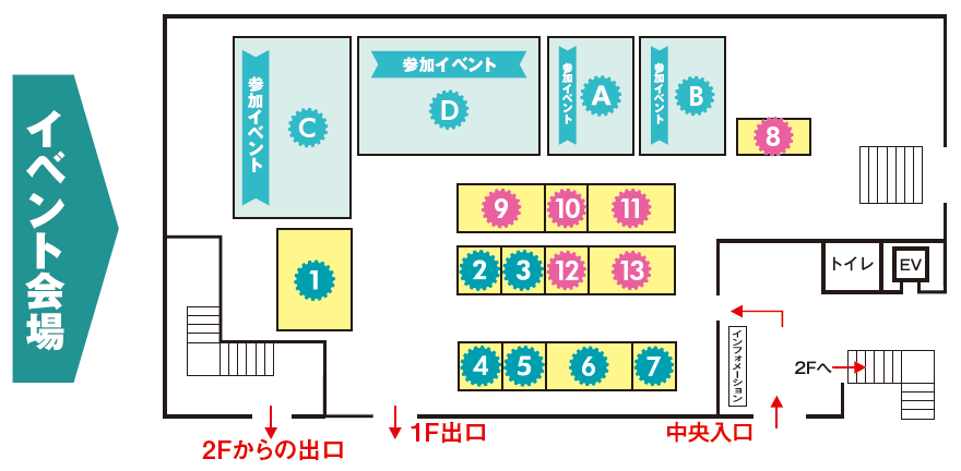 あそぼうまなぼう会場図